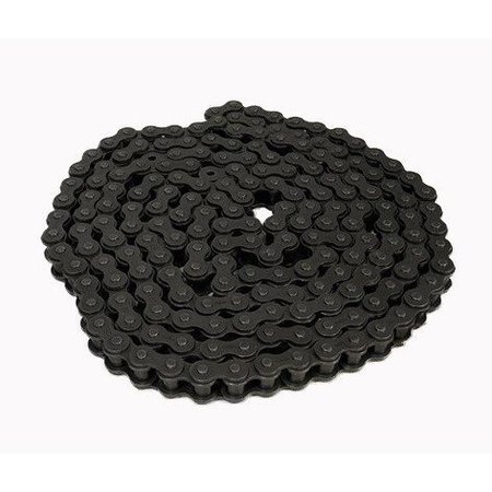 BAILEY Riveted Roller Chain - Double Strand: 100-2 Chain Size, 10 ft. Length 131115